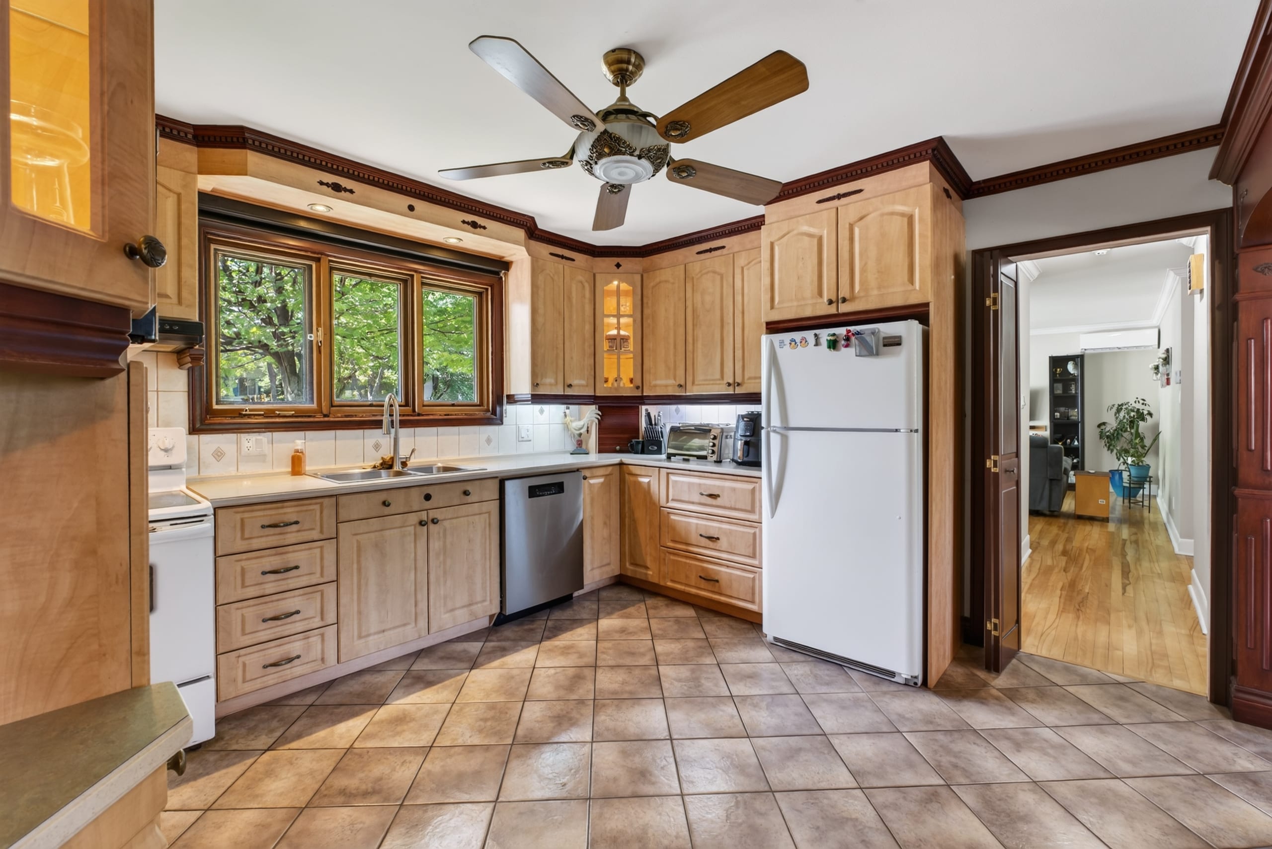 Bungalow en brique à Sainte-Foy, Québec