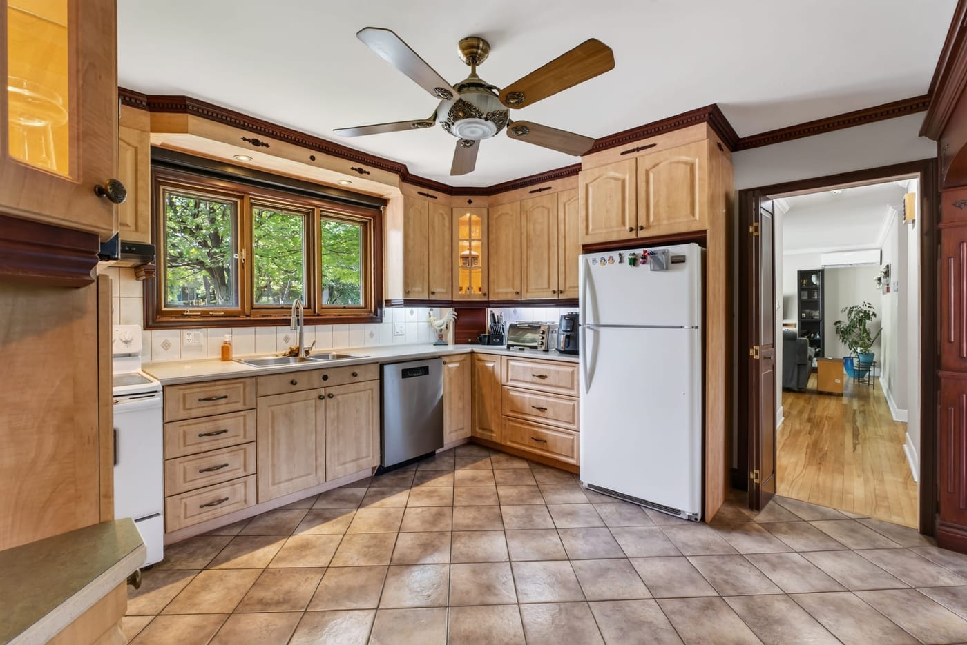 Bungalow en brique à Sainte-Foy, Québec