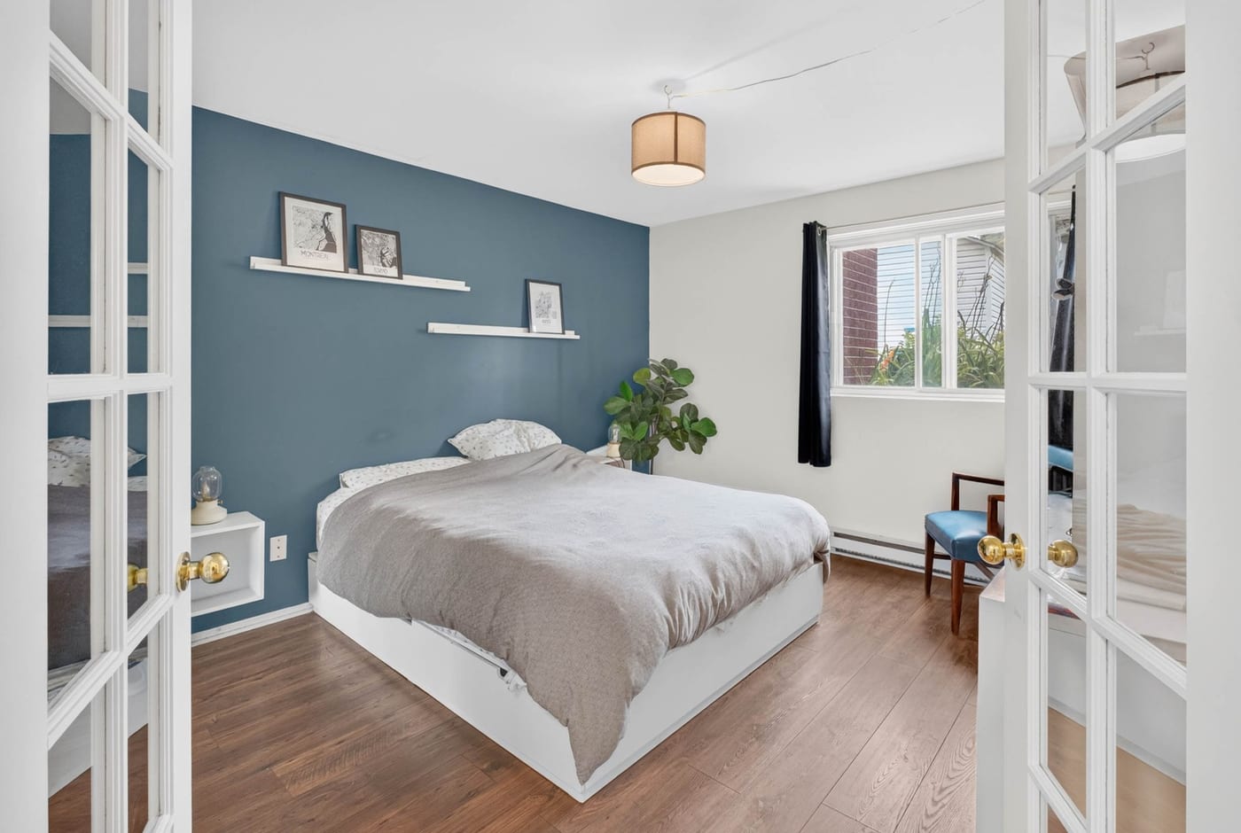 Chambre d'un condo à Sainte-Thérèse, Laurentides