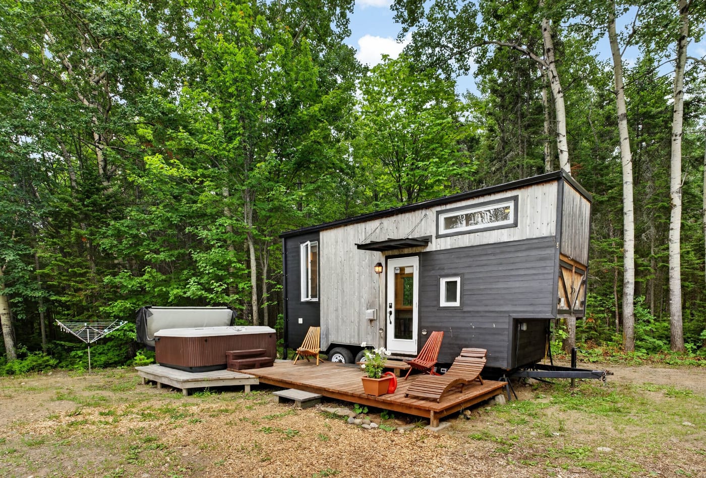 Tiny house dans le bois, Trois-Pistoles